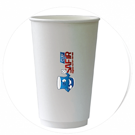 16 oz Double Wall Karton Bardak