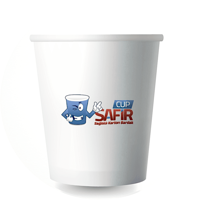7oz SAFİRCUP KARTON BARDAK BASKILI BASKISIZ KAĞIT BARDAK,ÜRETİMİ - 7 oz Karton Bardak